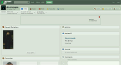 Desktop Screenshot of devoncouple.deviantart.com