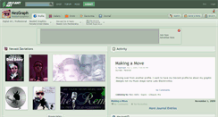 Desktop Screenshot of nezgraph.deviantart.com