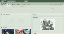 Desktop Screenshot of kediil.deviantart.com