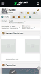 Mobile Screenshot of kediil.deviantart.com