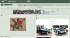 Desktop Screenshot of joshuacordova.deviantart.com