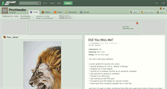 Desktop Screenshot of pinsxneedles.deviantart.com