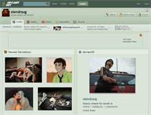 Tablet Screenshot of elendraug.deviantart.com