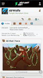 Mobile Screenshot of airwolfe.deviantart.com