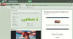 Desktop Screenshot of evil-sabaku-no-gaara.deviantart.com