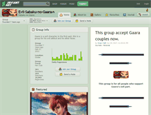 Tablet Screenshot of evil-sabaku-no-gaara.deviantart.com