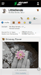 Mobile Screenshot of littledende.deviantart.com
