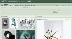 Desktop Screenshot of liralenli.deviantart.com