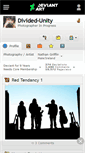 Mobile Screenshot of divided-unity.deviantart.com