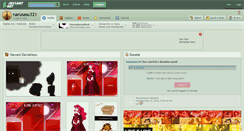 Desktop Screenshot of narusasu321.deviantart.com
