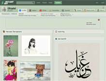 Tablet Screenshot of ghzaiel.deviantart.com