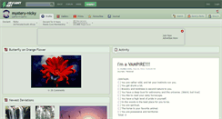Desktop Screenshot of mystery-nicky.deviantart.com
