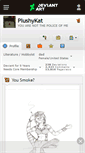 Mobile Screenshot of plushykat.deviantart.com