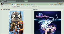 Desktop Screenshot of darkereve.deviantart.com