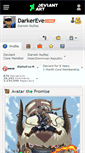 Mobile Screenshot of darkereve.deviantart.com