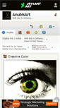 Mobile Screenshot of anubisart.deviantart.com