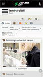 Mobile Screenshot of lamina-elttil.deviantart.com