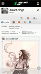 Mobile Screenshot of i-heart-ringo.deviantart.com