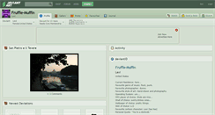 Desktop Screenshot of fruffle-muffin.deviantart.com