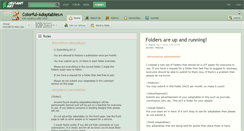 Desktop Screenshot of colorful-adoptables.deviantart.com