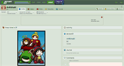 Desktop Screenshot of m4kimaki.deviantart.com