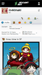 Mobile Screenshot of m4kimaki.deviantart.com