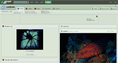 Desktop Screenshot of coolbrain.deviantart.com