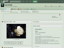 Tablet Screenshot of koko-bugg.deviantart.com