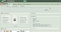 Desktop Screenshot of kikumaru.deviantart.com