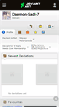 Mobile Screenshot of daemon-sadi-7.deviantart.com