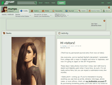Tablet Screenshot of mumpo.deviantart.com