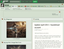 Tablet Screenshot of ionnas.deviantart.com