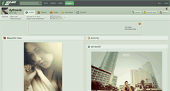 Desktop Screenshot of dytho666.deviantart.com