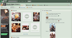 Desktop Screenshot of bloody-raigen-corner.deviantart.com