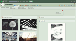 Desktop Screenshot of lida-whatever.deviantart.com