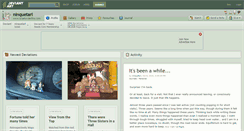 Desktop Screenshot of ninquetari.deviantart.com