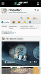 Mobile Screenshot of ninquetari.deviantart.com