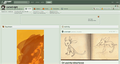 Desktop Screenshot of cursed-sight.deviantart.com