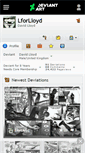 Mobile Screenshot of lforlloyd.deviantart.com