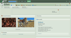 Desktop Screenshot of ew2rusch.deviantart.com