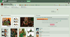 Desktop Screenshot of explosivecoffee.deviantart.com