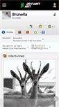 Mobile Screenshot of brunella.deviantart.com