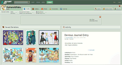 Desktop Screenshot of humanoidhaku.deviantart.com