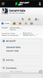 Mobile Screenshot of izanami-kala.deviantart.com