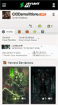 Mobile Screenshot of ciodemolitions.deviantart.com