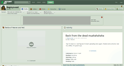 Desktop Screenshot of begmysweet.deviantart.com
