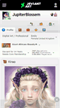 Mobile Screenshot of jupiterblossem.deviantart.com
