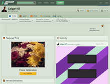 Tablet Screenshot of caligari-87.deviantart.com
