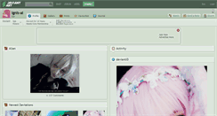Desktop Screenshot of ignis-ai.deviantart.com