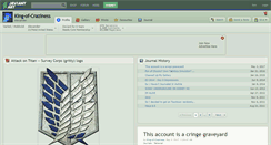 Desktop Screenshot of king-of-craziness.deviantart.com